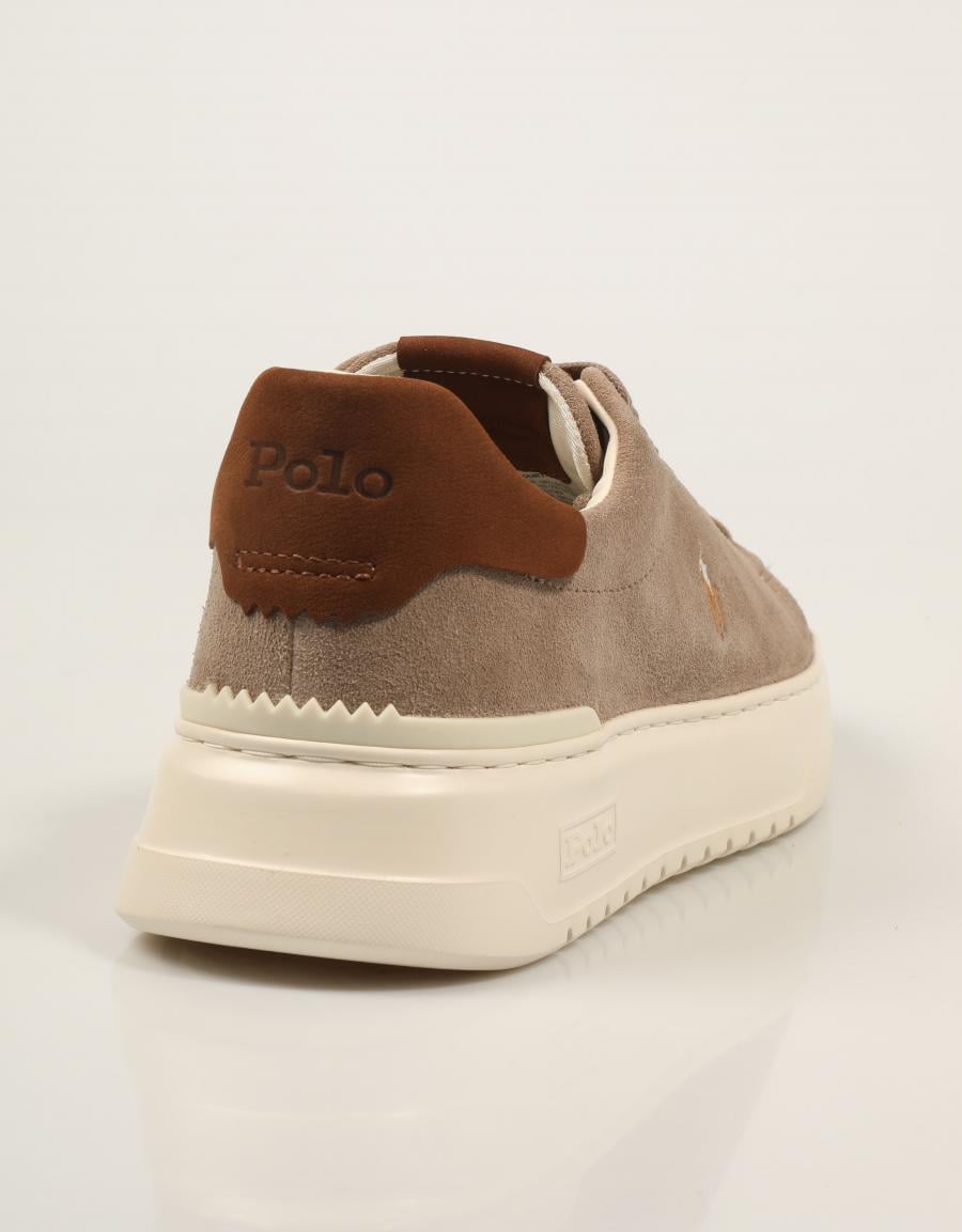 ZAPATILLAS POLO RALPH LAUREN RLITE COURT DIRTY BUCK 809P15729002 en color Taupe