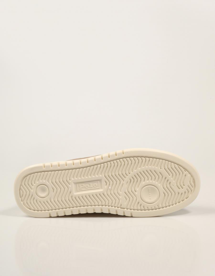 ZAPATILLAS POLO RALPH LAUREN RLITE COURT DIRTY BUCK 809P15729002 en color Taupe