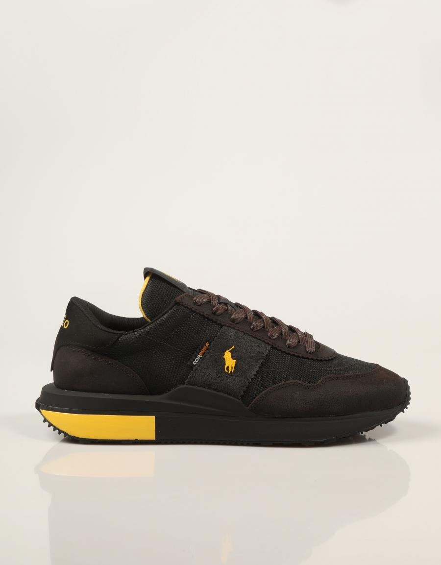 ZAPATILLAS POLO RALPH LAUREN TRAIN 89 BLACK 809P15710002 en color Negro