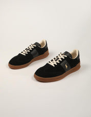 ZAPATILLAS POLO RALPH LAUREN HRT AERA BLACK 809978010001 en color Negro