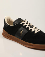 ZAPATILLAS POLO RALPH LAUREN HRT AERA BLACK 809978010001 en color Negro