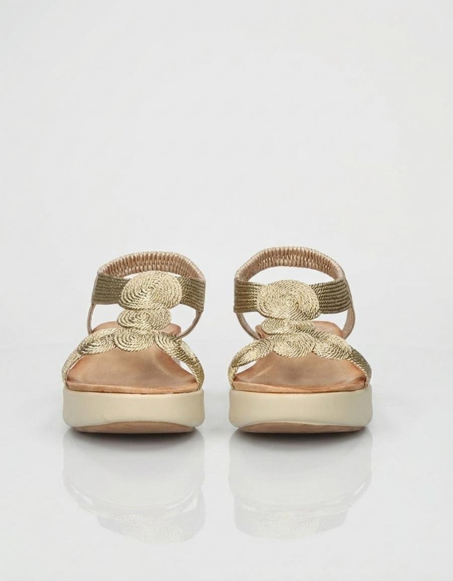 SANDALIAS EXE SANDALIA PINK GOLD en color Rosa