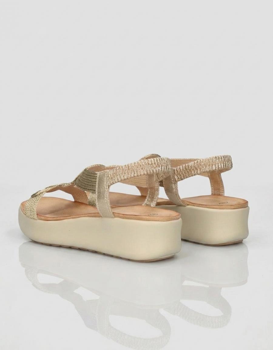 SANDALIAS EXE SANDALIA PINK GOLD en color Rosa