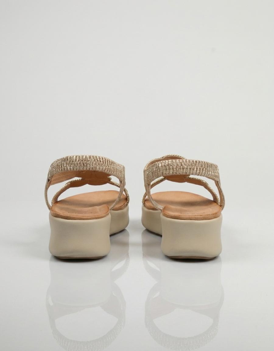 SANDALIAS EXE SANDALIA PINK GOLD en color Rosa