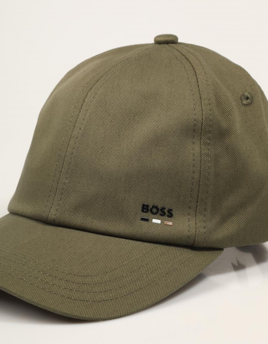 GORRA BOSS ZED BOSS ICON OPEN GREEN 50556435 en color Kaki