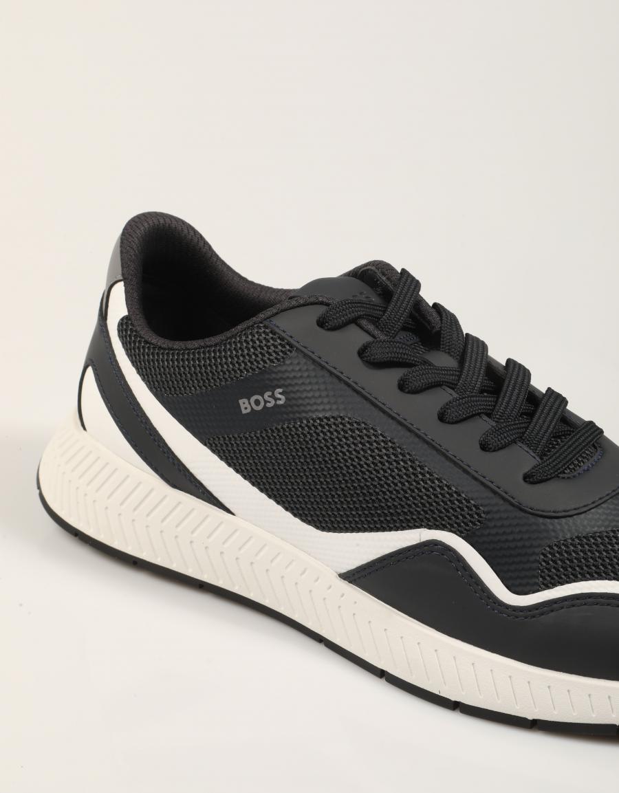 ZAPATILLAS BOSS TITANIUM RUNNER NAVY 50568928 en color Azul marino
