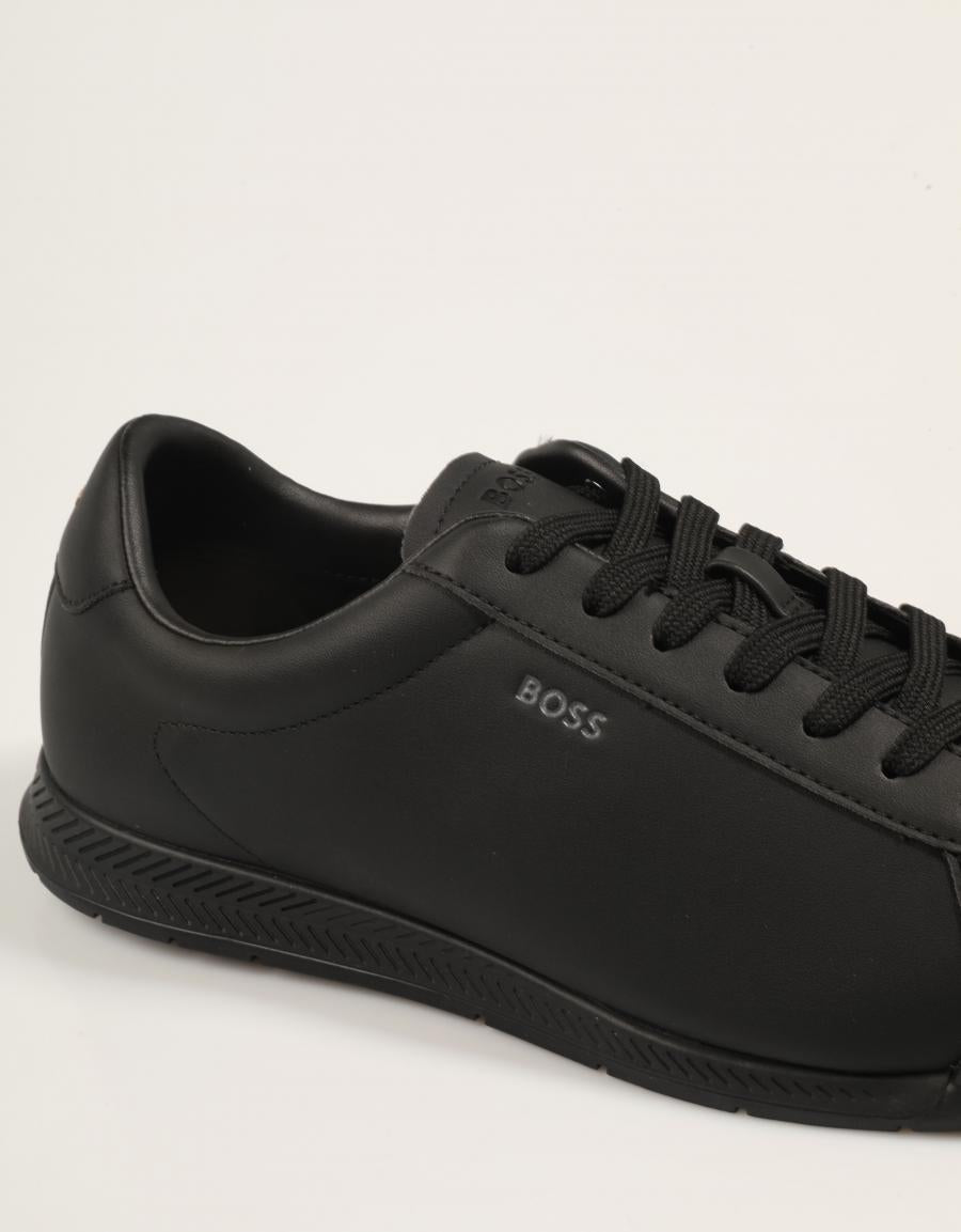 ZAPATILLAS BOSS NITAN LOW BLACK 50568470 en color Negro