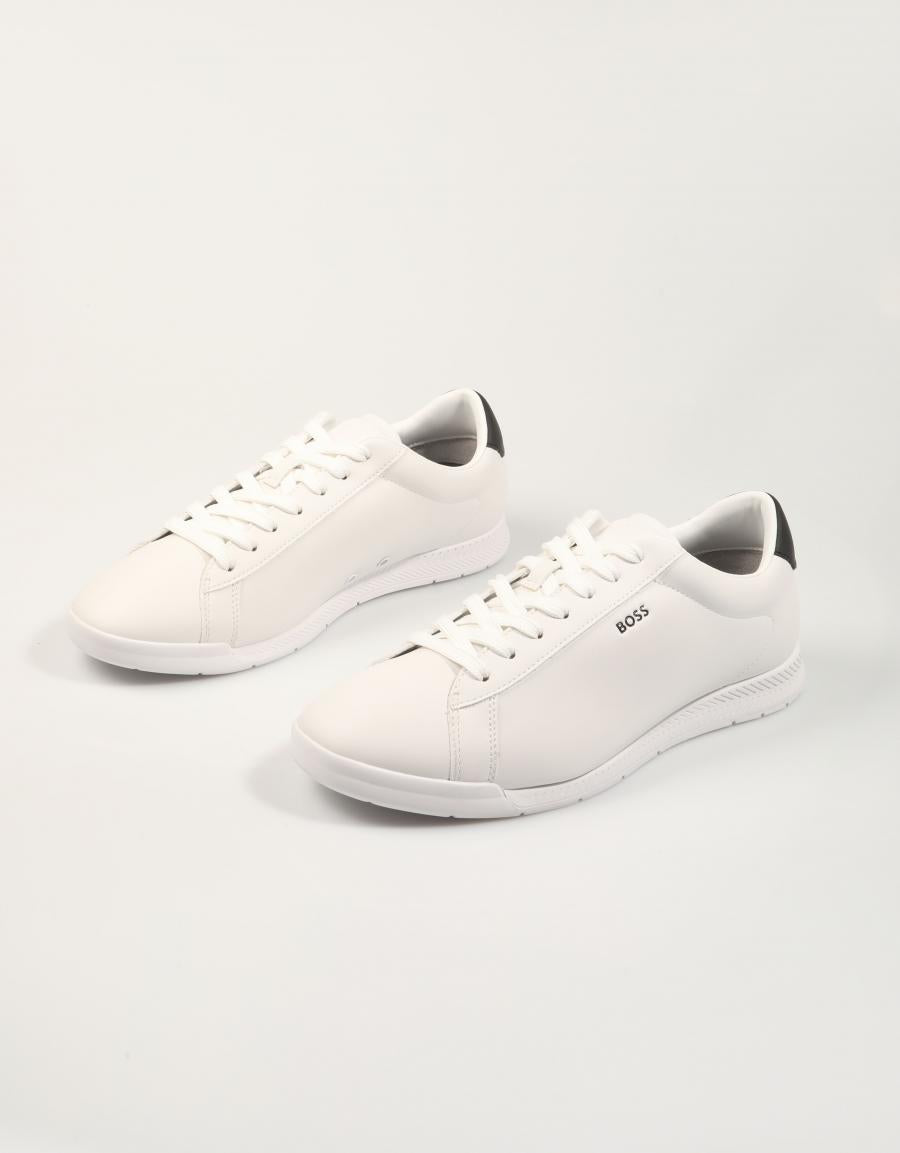 ZAPATILLAS BOSS NITAN LOW WHITE 50568470 en color Blanco