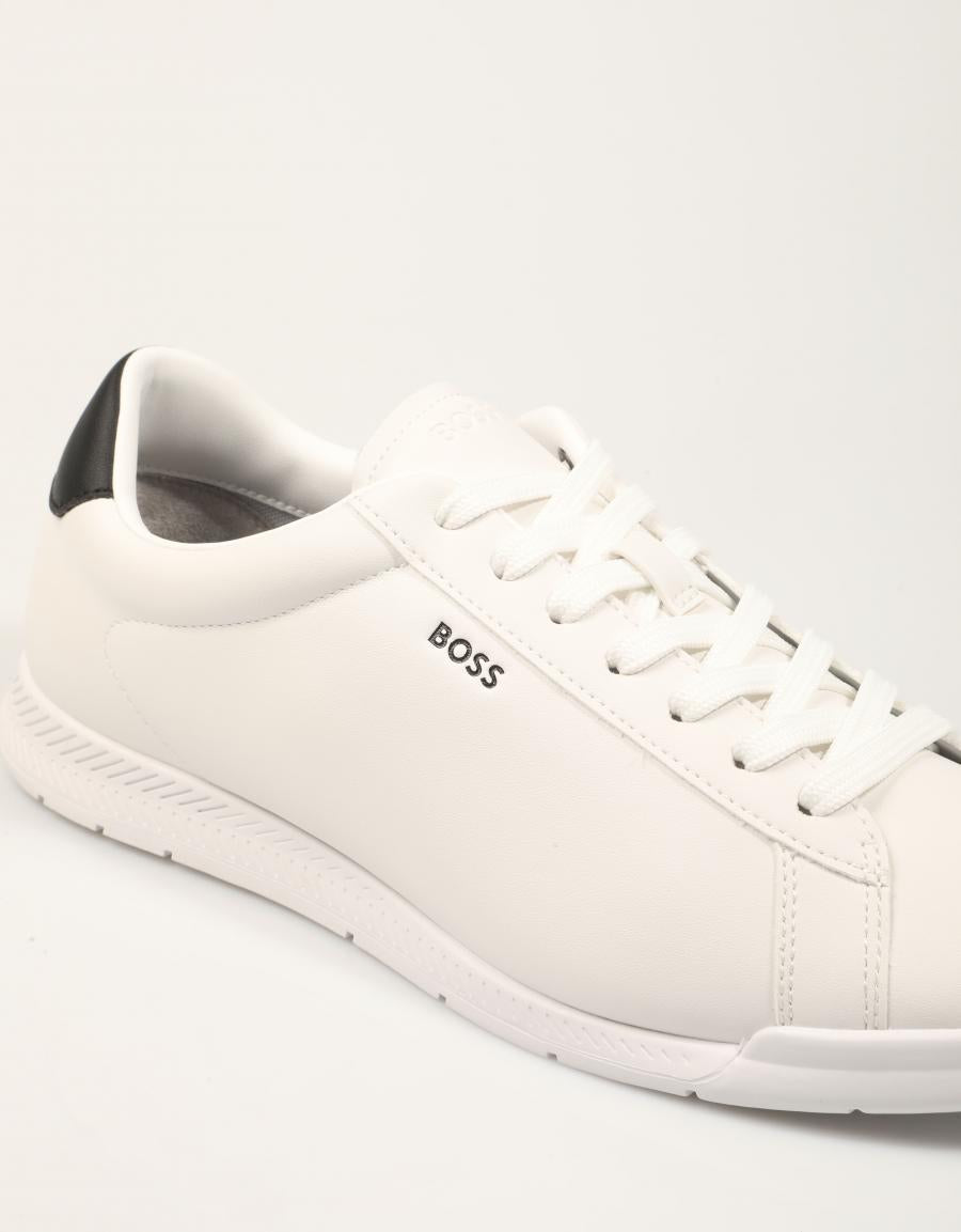 ZAPATILLAS BOSS NITAN LOW WHITE 50568470 en color Blanco