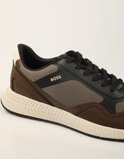 ZAPATILLAS BOSS TITANIUM RUNN BROWN 50573555 en color Marron