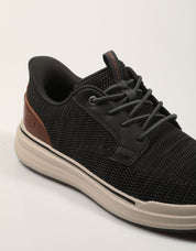 SKECHERS SLIP INS BLACK 211196 91096