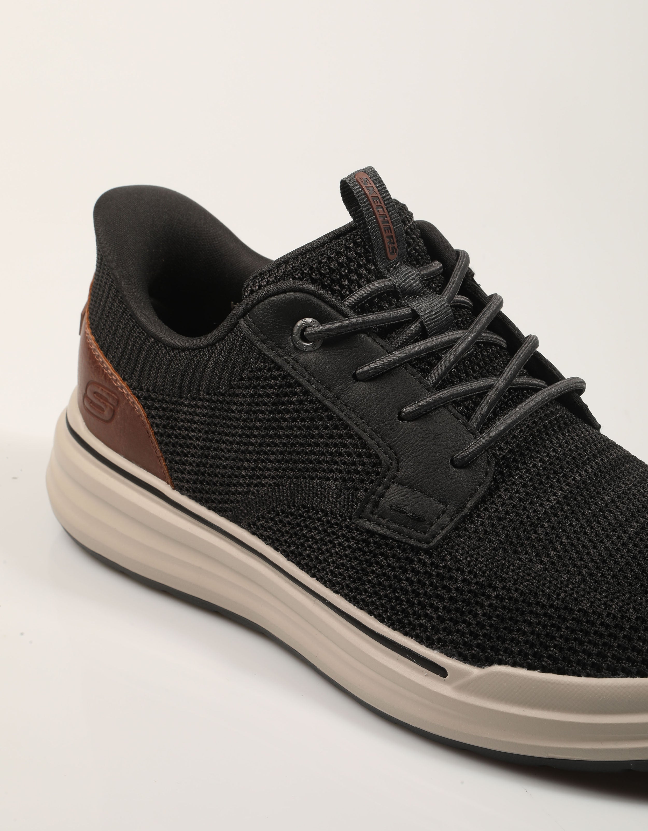 SKECHERS SLIP INS BLACK 211196 91096