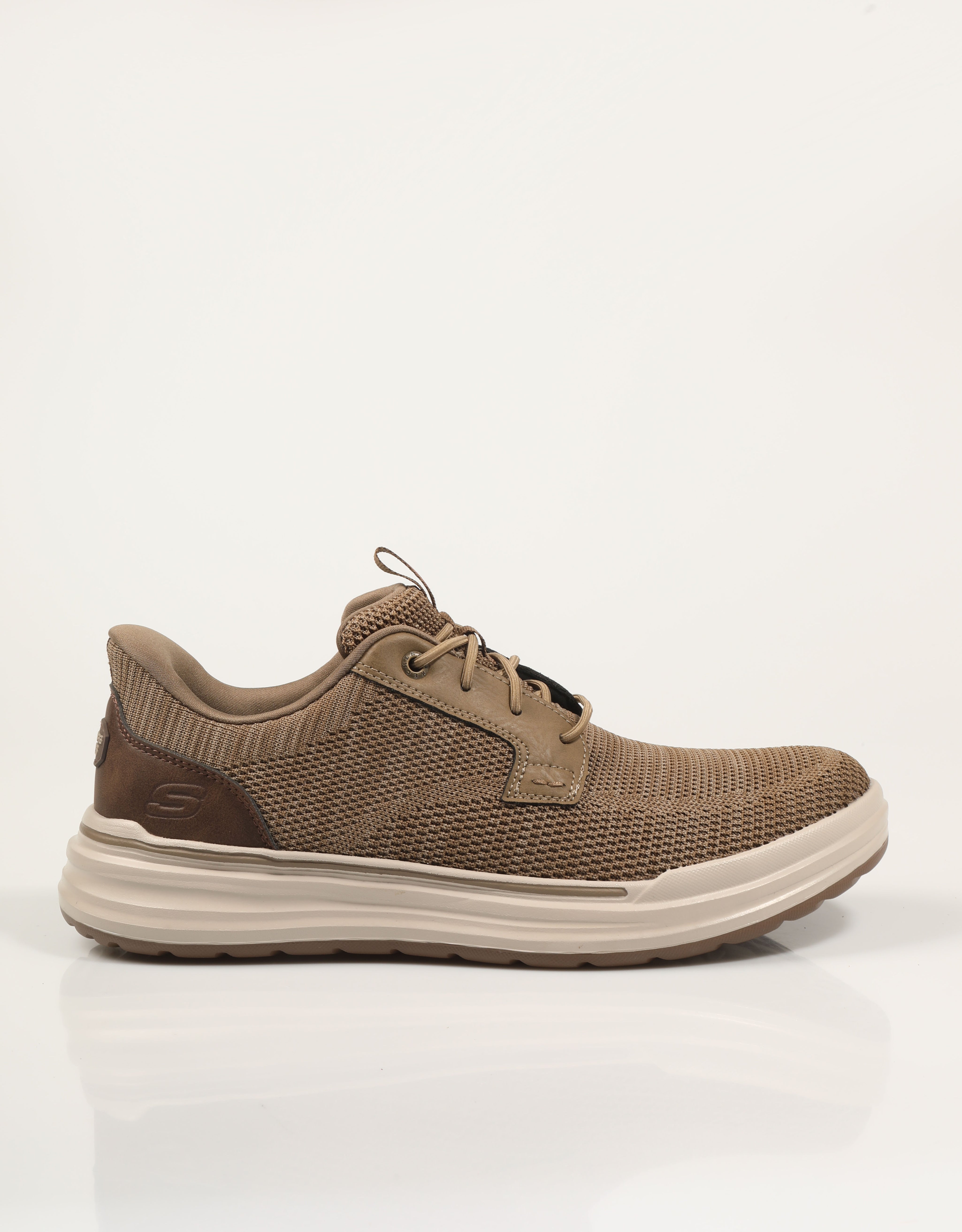 SKECHERS SLIP INS TAUPE 211196 91097