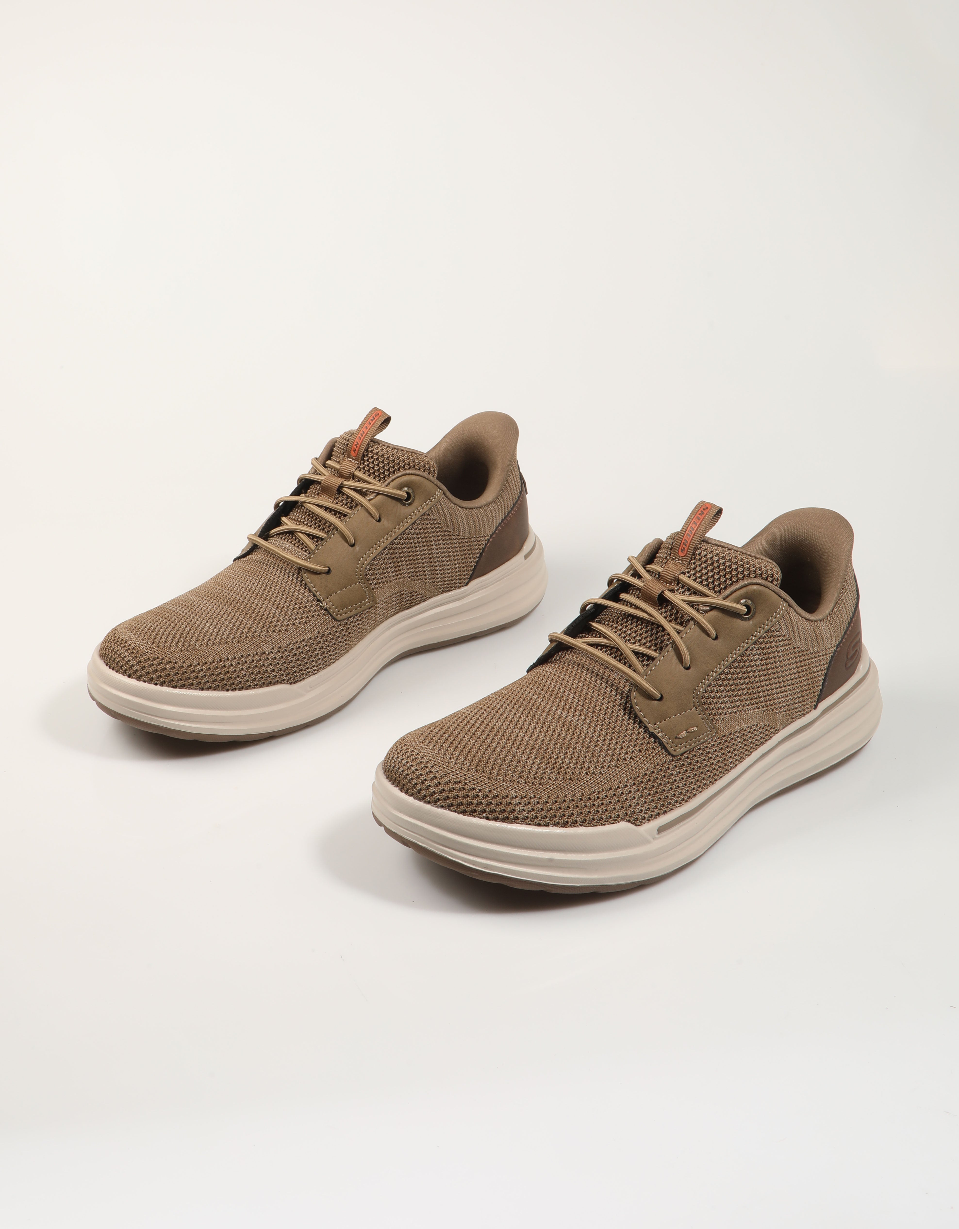SKECHERS SLIP INS TAUPE 211196 91097