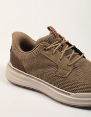 SKECHERS SLIP INS TAUPE 211196 91097