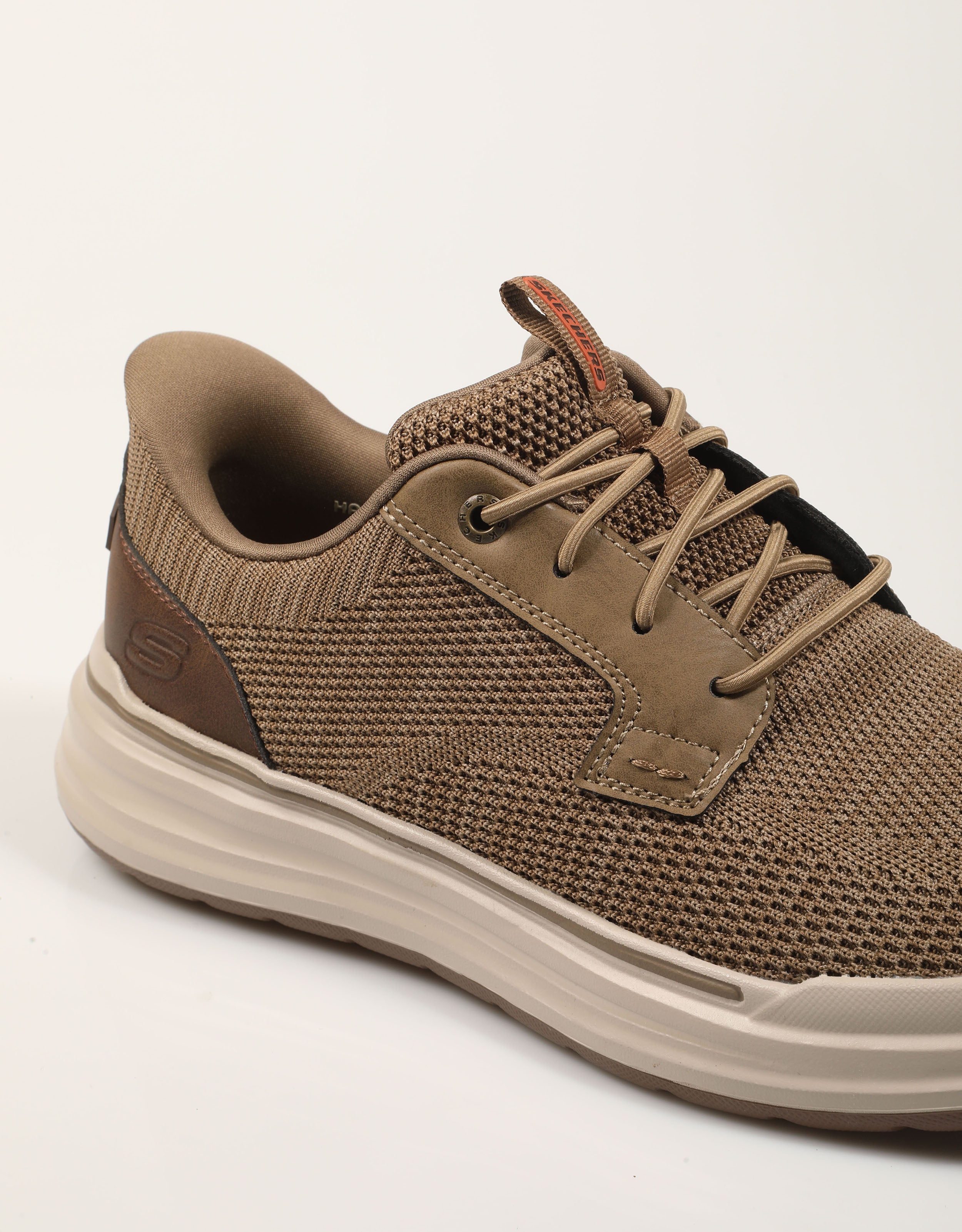 SKECHERS SLIP INS TAUPE 211196 91097