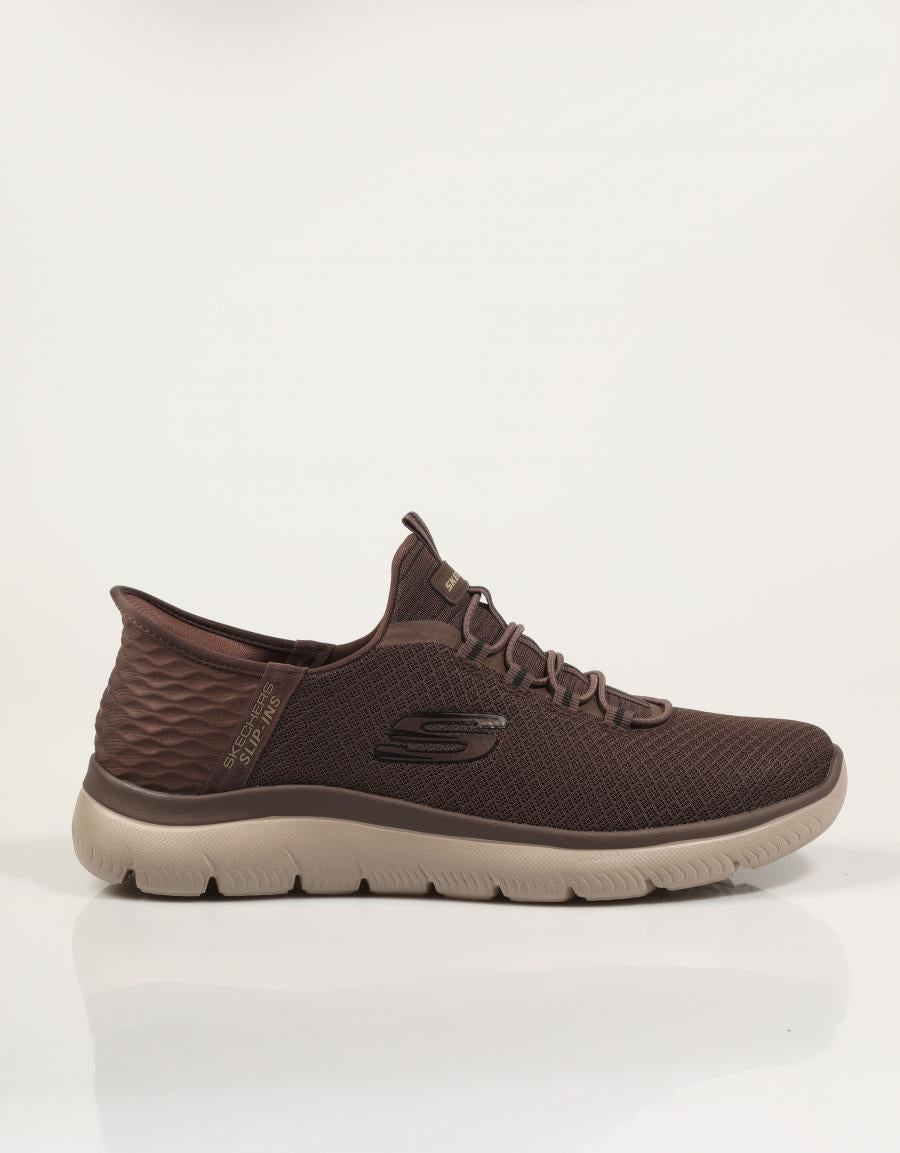 ZAPATILLAS SKECHERS SLIP INS SUMMITS CHOC 232457 en color Marron