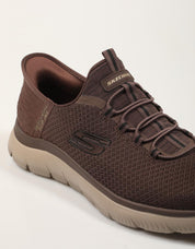 ZAPATILLAS SKECHERS SLIP INS SUMMITS CHOC 232457 en color Marron