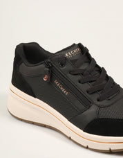 ZAPATILLAS SKECHERS BILLION FLEX BLACK 190370 en color Negro