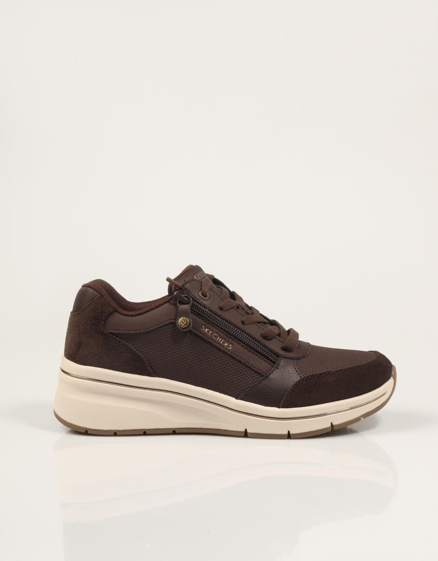 ZAPATILLAS SKECHERS BILLION FLEX CHOCOLATE 190370 en color Marron