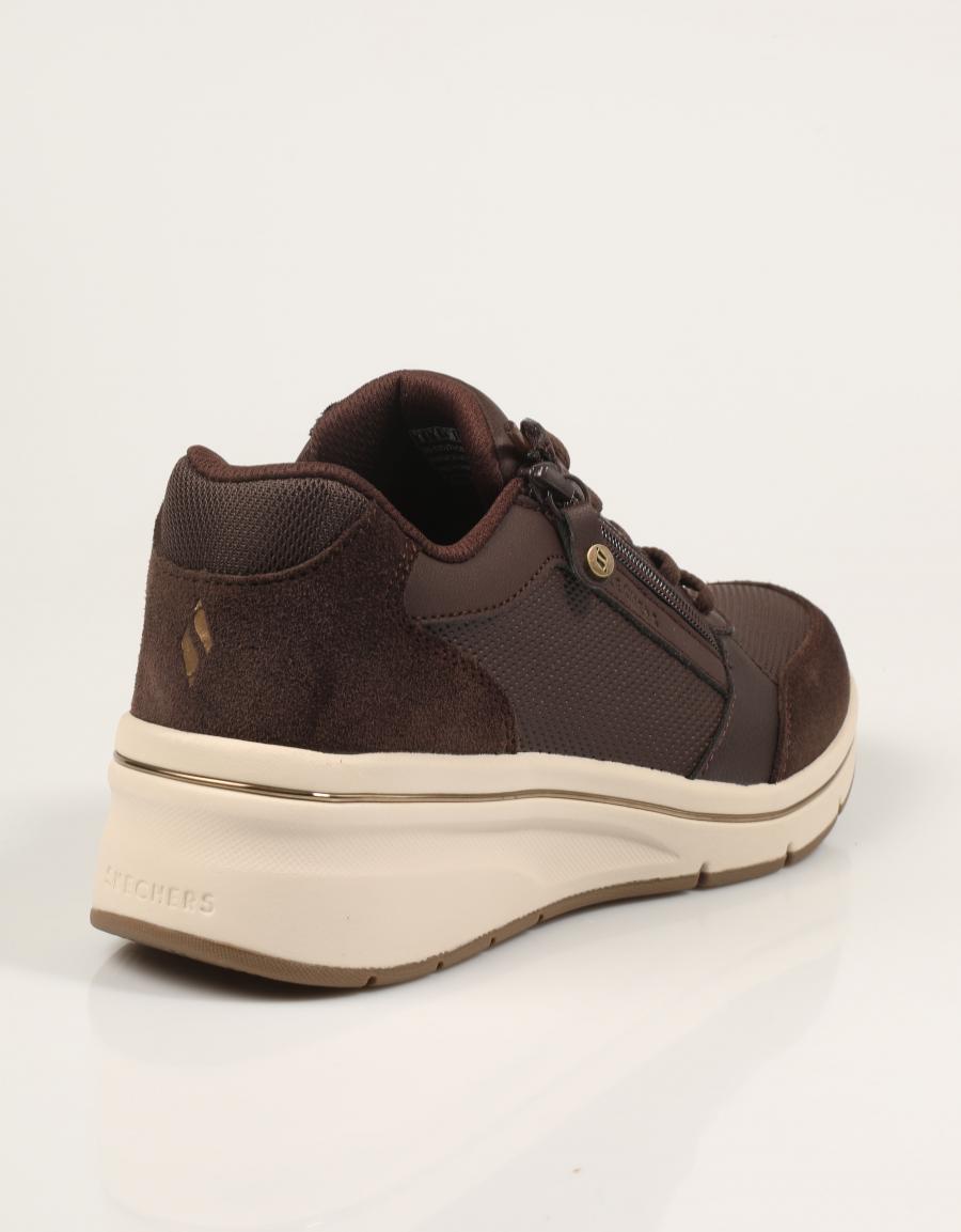 ZAPATILLAS SKECHERS BILLION FLEX CHOCOLATE 190370 en color Marron