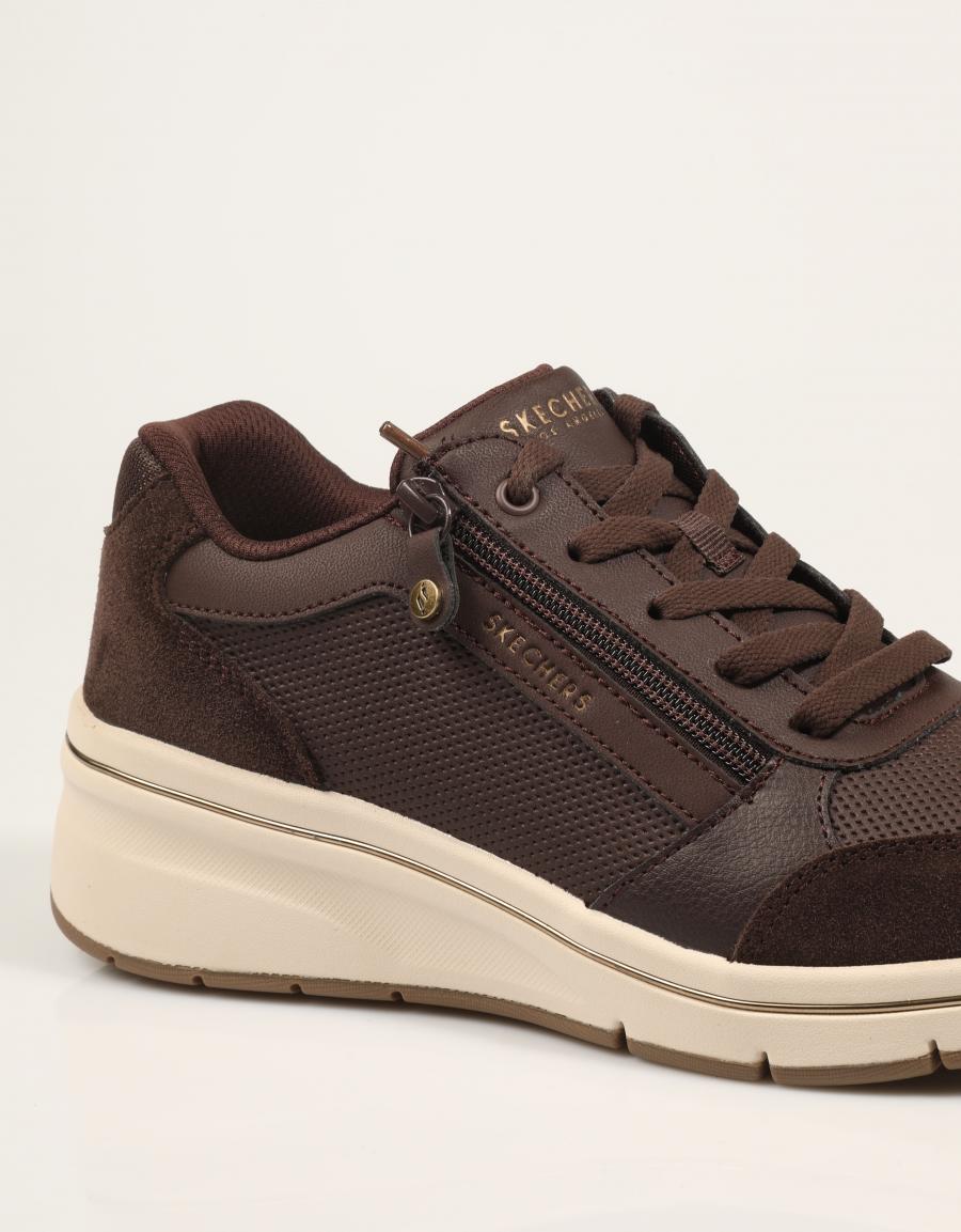 ZAPATILLAS SKECHERS BILLION FLEX CHOCOLATE 190370 en color Marron