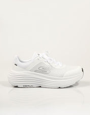 ZAPATILLAS SKECHERS MAX CUSHION WHITE 129470 en color Blanco
