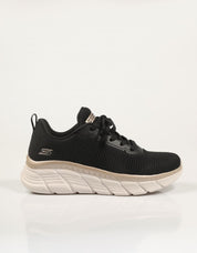 ZAPATILLAS SKECHERS BOBS SPORT BLACK 117385 en color Negro