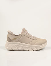 ZAPATILLAS SKECHERS BOBS B FLEX TAUPE 117394 en color Taupe