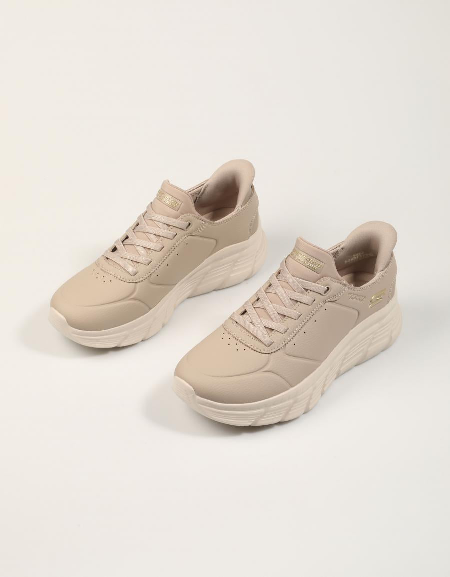 ZAPATILLAS SKECHERS BOBS B FLEX TAUPE 117394 en color Taupe