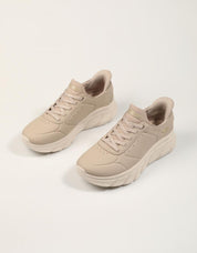 ZAPATILLAS SKECHERS BOBS B FLEX TAUPE 117394 en color Taupe