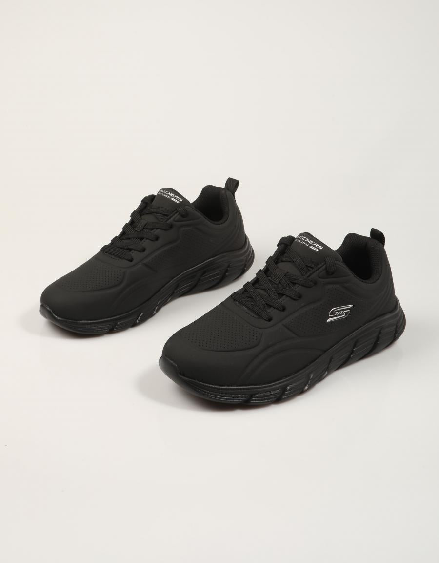 ZAPATILLAS SKECHERS BOBS SPORT BLACK 117715 en color Negro