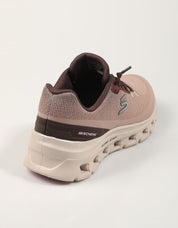 ZAPATILLAS SKECHERS GLIDE STEP BROWN 150437 en color Marron