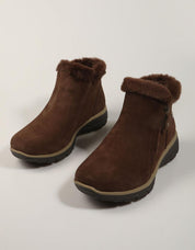 BOTINES SKECHERS WATERPROFF CHOCLOATE 168042 en color Marron