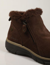 BOTINES SKECHERS WATERPROFF CHOCLOATE 168042 en color Marron
