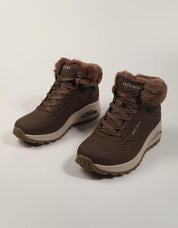 BOTINES SKECHERS UNO RUGGED CHOCOLATE 190285 en color Marron