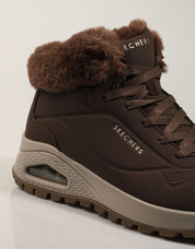 BOTINES SKECHERS UNO RUGGED CHOCOLATE 190285 en color Marron
