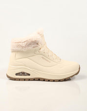 BOTINES SKECHERS UNO RUGGED OFF WHITE 190285 en color Beige
