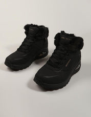 BOTINES SKECHERS UNO RUGGED BLACK 190285 en color Negro