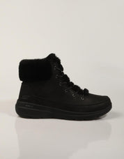 BOTINES SKECHERS ON THE GO BLACK 144202 en color Negro