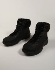 BOTINES SKECHERS ON THE GO BLACK 144202 en color Negro