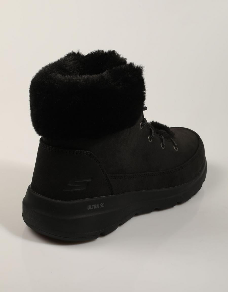 BOTINES SKECHERS ON THE GO BLACK 144202 en color Negro