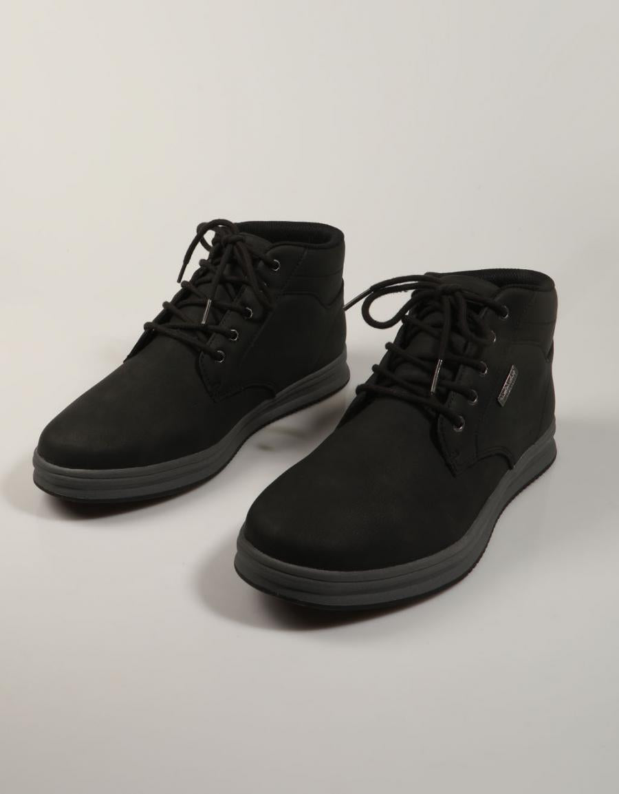 BOTINES SKECHERS PALMIRO BLACK 211461 en color Negro