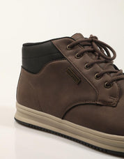 BOTINES SKECHERS PALMIRO CHOCLOATE 211461 en color Marron