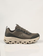 ZAPATILLAS SKECHERS GLIDE STEP OLIVE 237889 en color Kaki