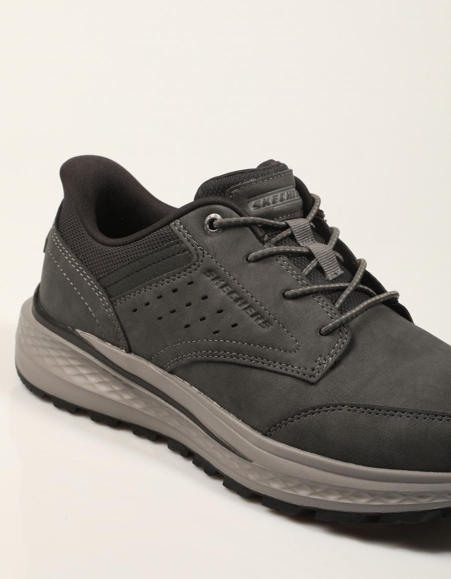 ZAPATOS SPORT SKECHERS SLADE ULTRA CHARCOAL 211448 en color Gris