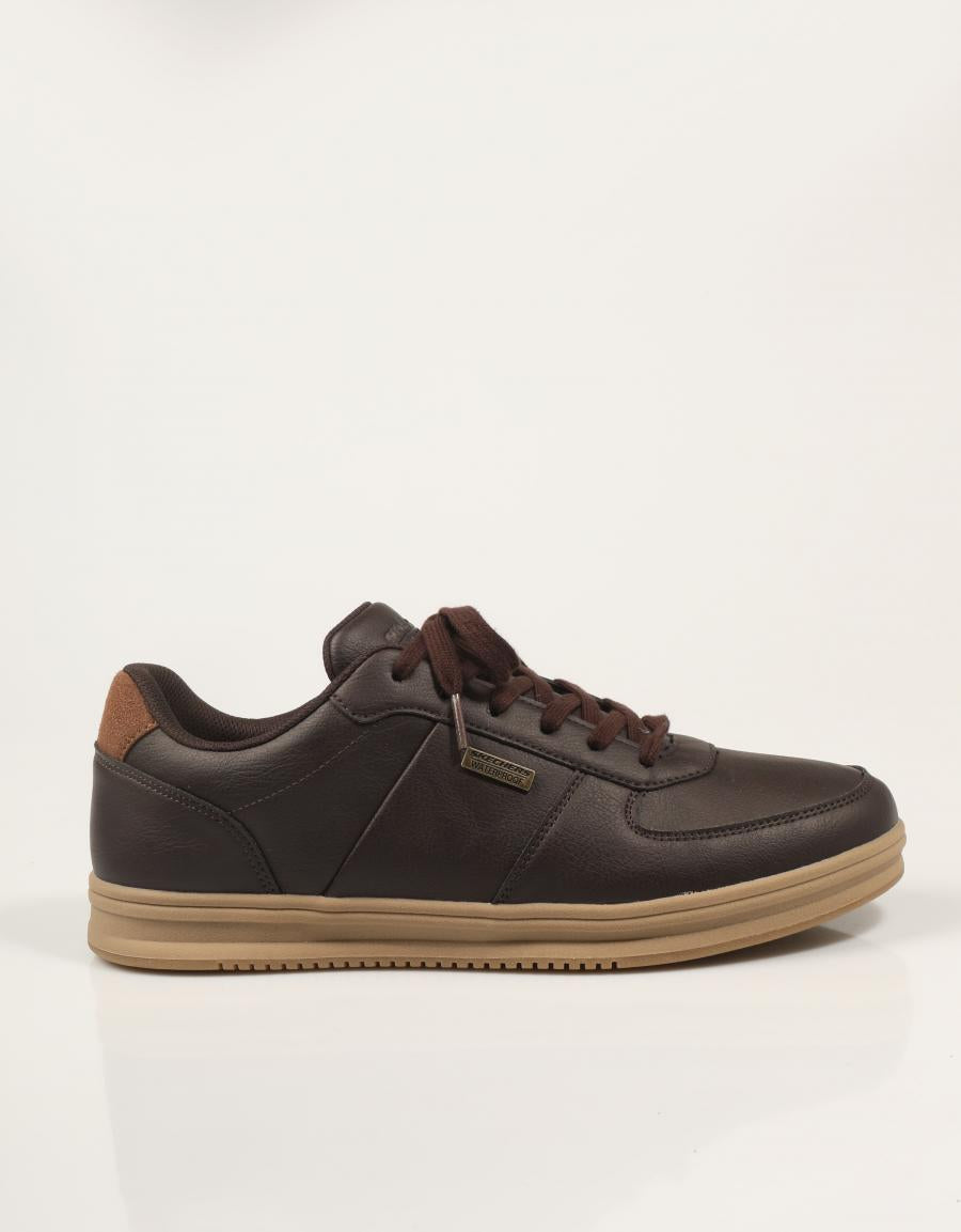 ZAPATOS SKECHERS PALMIRO CHOCOLATE 211459 en color Marron
