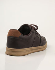 ZAPATOS SKECHERS PALMIRO CHOCOLATE 211459 en color Marron