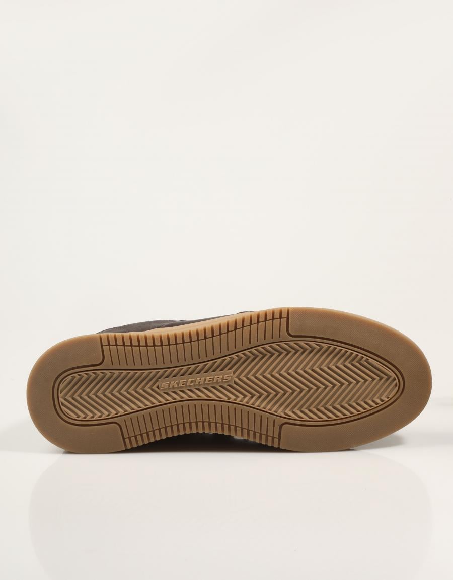 ZAPATOS SKECHERS PALMIRO CHOCOLATE 211459 en color Marron