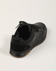 ZAPATOS SKECHERS WATERPROOF BLACK 210944 en color Negro